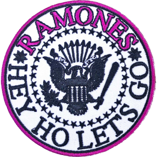 Nášivka Ramones - Hey Ho Let's Go V. 1