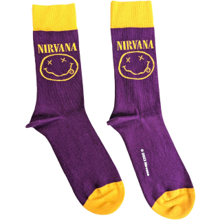 Ponožky Nirvana - Yellow Happy Face