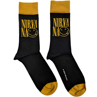 Ponožky Nirvana - Logo Stacked