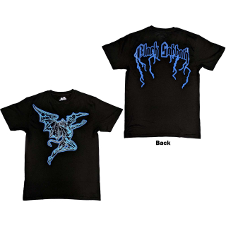 Eco tričko Black Sabbath - Lightning Henry (Back Print)