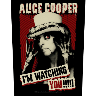 Veľká nášivka Alice Cooper - I'm Watching You