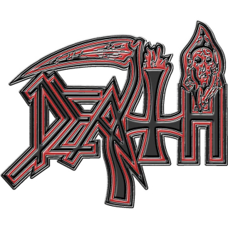 Kovový odznak Death - Human Logo