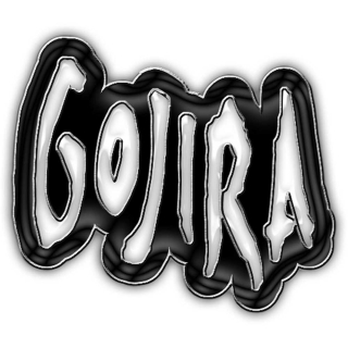 Kovový odznak Gojira - Logo