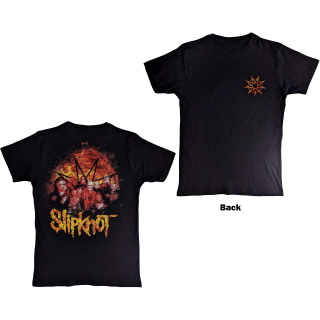 Tričko Slipknot - The End So Far Flame Logo (Back Print)