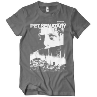 Tričko Pet Sematary - Poster (šedé)
