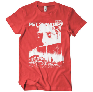 Tričko Pet Sematary - Poster (červené)