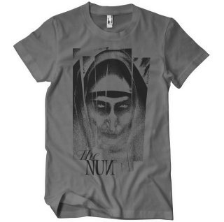 Tričko The Nun - Art (šedé)