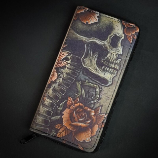 Peňaženka Hyraw - Skull & Roses