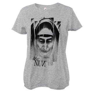 Dámske tričko The Nun - Art (sivé)