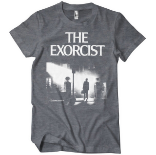 Tričko The Exorcist - Poster (sivé)