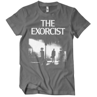 Tričko The Exorcist - Poster (šedé)