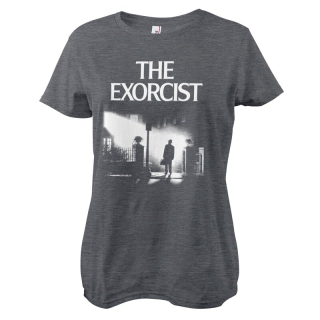 Dámske tričko The Exorcist - Poster (tmavo-sivé)