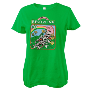 Dámske tričko Steven Rhodes - Learn About Recycling