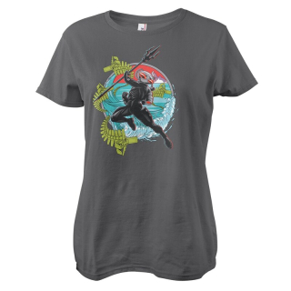 Dámske tričko Aquaman - Surfing Black Manta