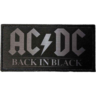 Malá nášivka AC/DC - Back In Black