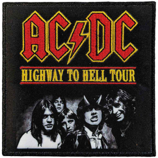 Malá nášivka AC/DC - Highway To Hell Tour