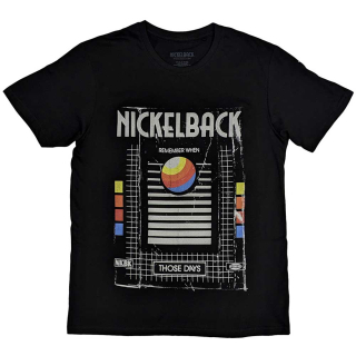 Tričko Nickelback - Those Days VHS