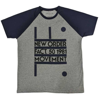 Raglan tričko New Order - Movement