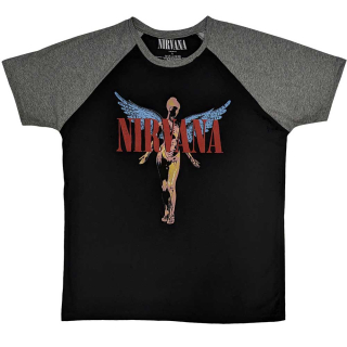 Raglan tričko Nirvana - Angelic