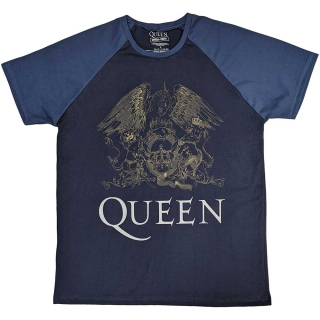 Raglan tričko Queen - Crest