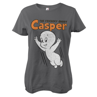 Dámske tričko Casper The Friendly Ghost - Casper (šedé)