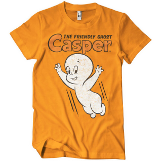 Pánske tričko Casper The Friendly Ghost - Casper (oranžové)
