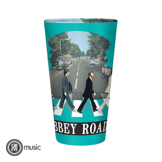 Sklenený pohár 400ml The Beatles - Abbey Road