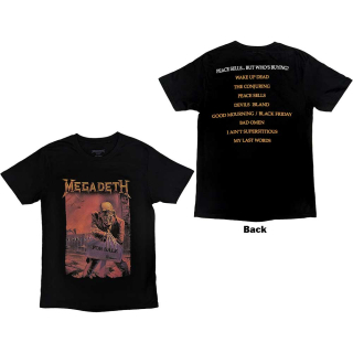 Tričko Megadeth - Peace Sells Album Cover (Back Print)