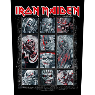 Veľká nášivka Iron Maiden - 10 Eddies