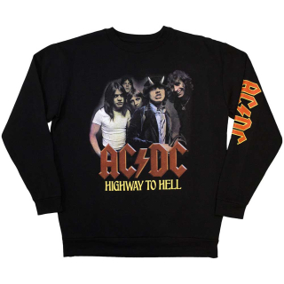 Sweatshirt AC/DC - H2H Band (Sleeve Print)