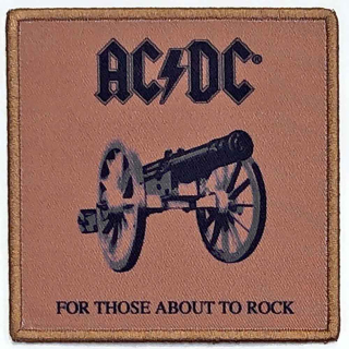 Nášivka AC/DC - For Those About To Rock We Salute You