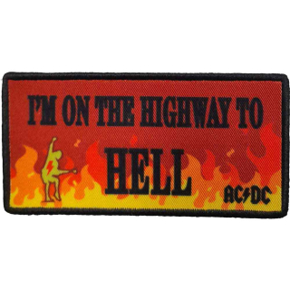 Nášivka AC/DC - Highway To Hell Flames
