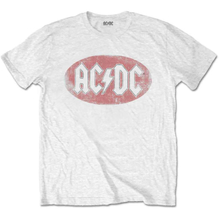 Tričko AC/DC - Oval Logo Vintage