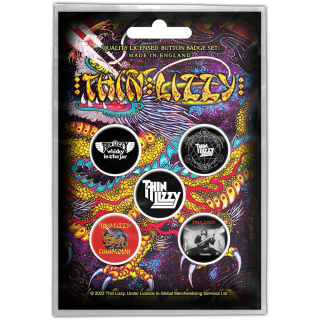 Set odznakov Thin Lizzy - Chinatown