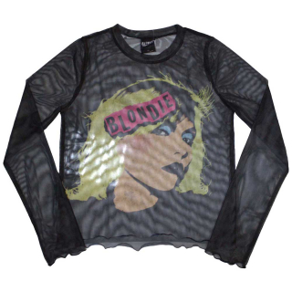 Dámske sieťované tričko Blondie - Punk Poster