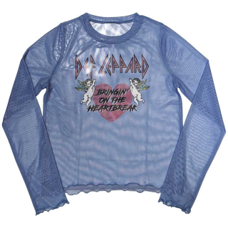 Dámske sieťované tričko Def Leppard - Bringin On The Heartbreak