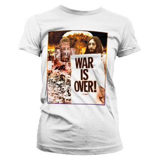 Dámske tričko John Lennon - War Is Over