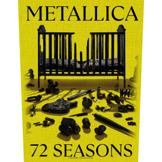 Veľká nášivka Metallica - 72 Seasons Crib