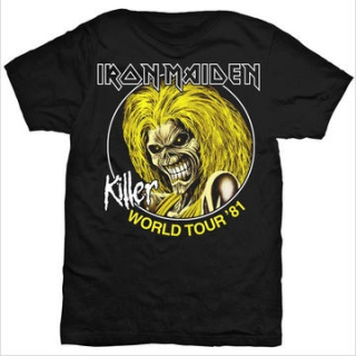 Tričko Iron Maiden - Killer World Tour '81