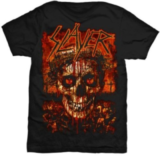 Tričko Slayer - Crowned Skull