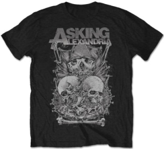 Tričko Asking Alexandria - Skull Stack
