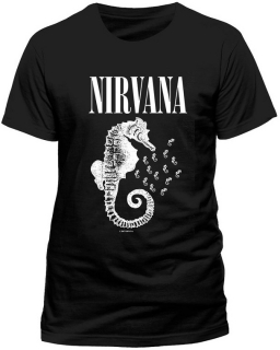 Pánske tričko - Nirvana - Mono Seahorse