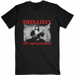 Tričko Thin Lizzy - Live & Dangerous