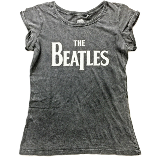 Dámske tričko The Beatles - Drop T Logo