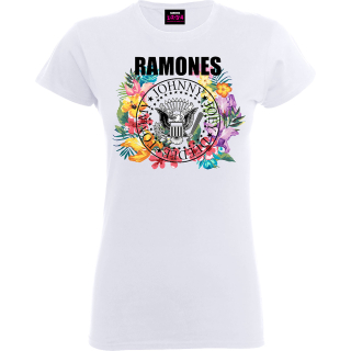 Dámske tričko Ramones - Circle Flowers