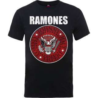 Tričko Ramones - Red Fill Seal
