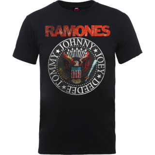 Tričko Ramones - Vintage Eagle Seal