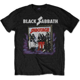 Tričko Black Sabbath - Sabotage Vintage