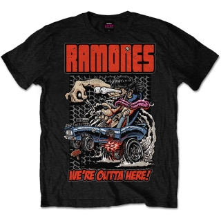 Tričko Ramones - Outta Here
