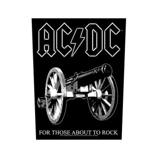 Veľká nášivka - AC/DC - For Those About To Rock